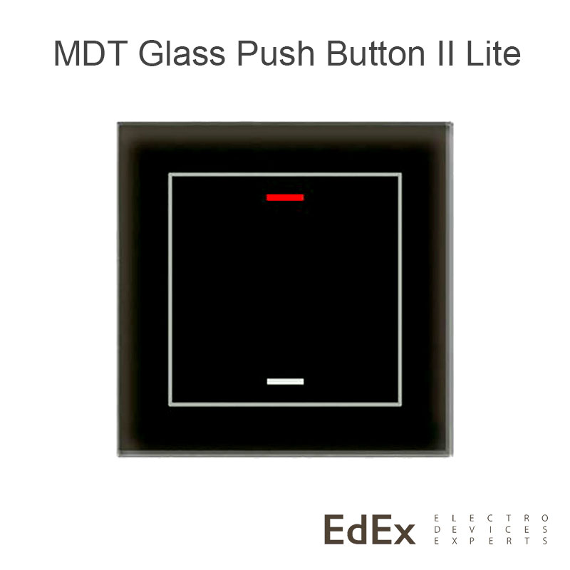 Выключатель MDT Glass Push Button lite