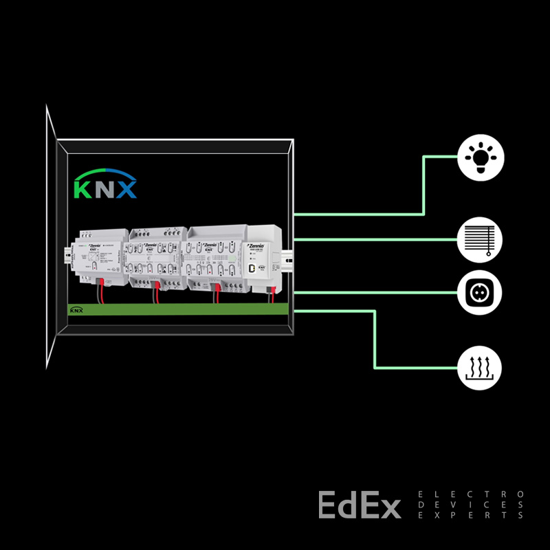 Минимальная инсталляция KNX
