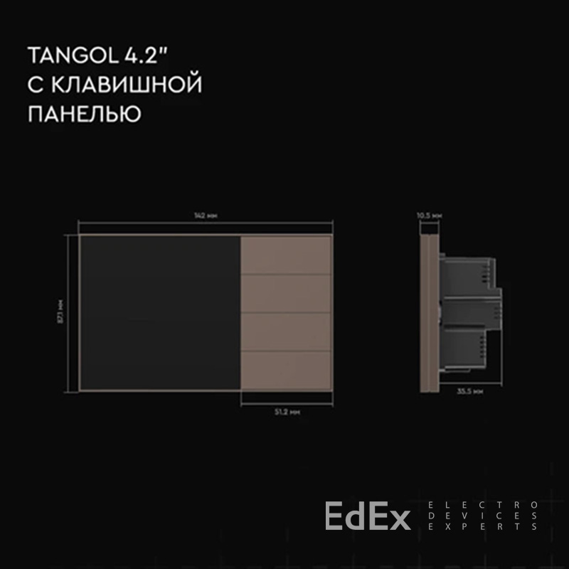Tantron панель с экраном 4.2