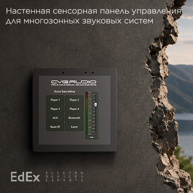 Панель управления CVGAUDIO TSP-4