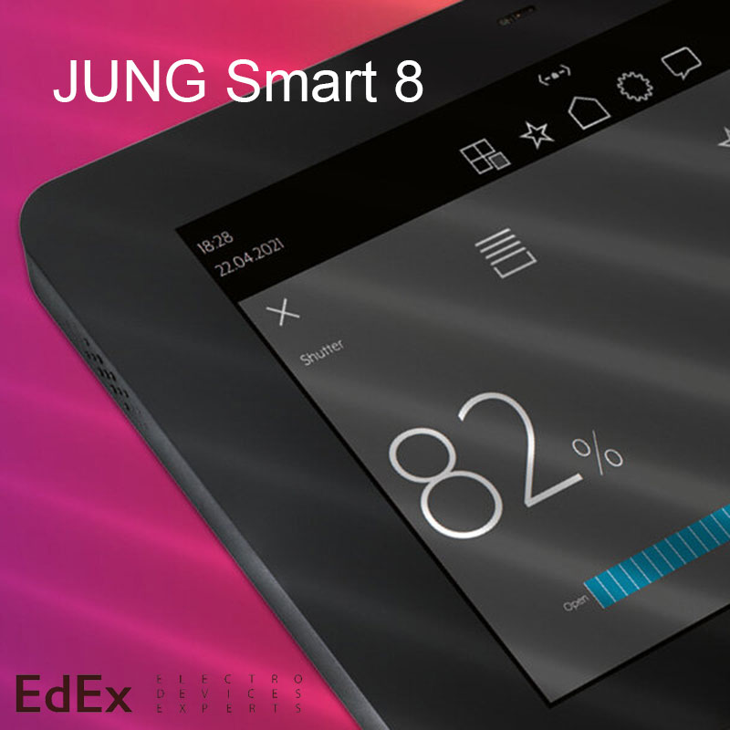 сенсорная панель JUNG Smart 8